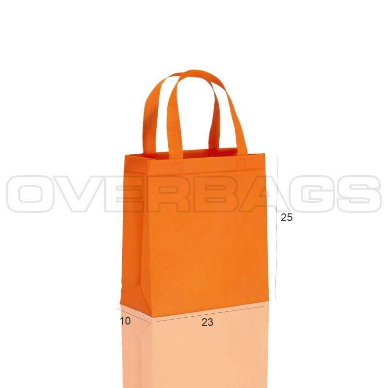 BORSA SHOPPER SACCHETTO DI TESSUTO TNT ARANCIO