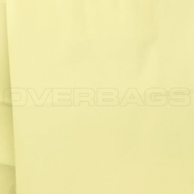 BORSA SHOPPER SACCHETTO TAKE AWAY DI CARTA MANICO PIATTINA COLORE CREMA