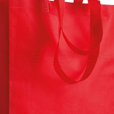 BORSA SHOPPER SACCHETTO DI TESSUTO TNT ROSSO