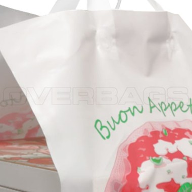 PORTA PIZZA FINO 5 PIZZE DI PLASTICA PELD STAMPA GENERICA