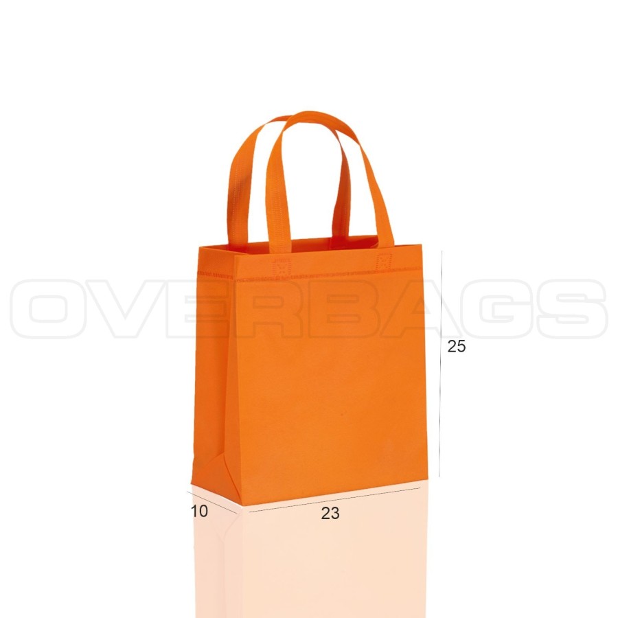 BORSA SHOPPER SACCHETTO DI TESSUTO TNT ARANCIO