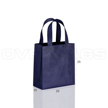 BORSA SHOPPER SACCHETTO DI TESSUTO TNT BLU