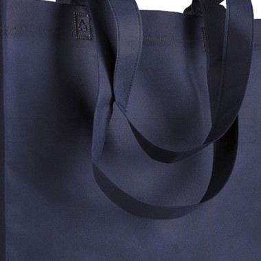 BORSA SHOPPER SACCHETTO DI TESSUTO TNT BLU