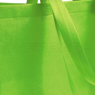 BORSA SHOPPER SACCHETTO DI TESSUTO TNT VERDE MELA