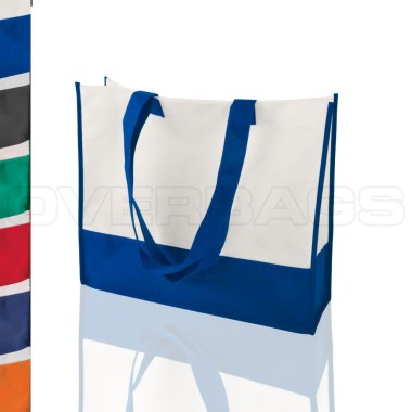 BORSA SHOPPER SACCHETTO DI TESSUTO TNT CM 40X12X35