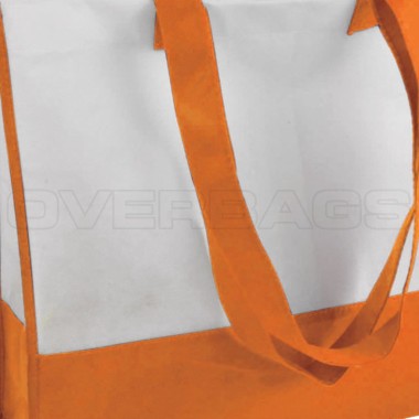 BORSA SHOPPER SACCHETTO DI TESSUTO TNT CM 40X12X35